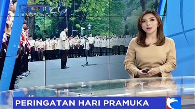 Presiden Jokowi Hadiri Ulang Tahun Pramuka ke-56