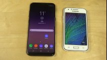 Samsung Galaxy S8 Plus vs. Samsung Galaxy J1 - Which Is Faster