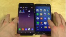 Samsung Galaxy S8 Plus vs. Samsung Galaxy J7 - Which Is Faster
