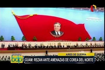 Video herunterladen: Guam: pobladores rezan ante amenazas de un posible bombardeo de Corea del Norte