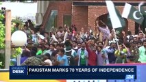 i24NEWS DESK | Pakistan marks 70 years of independence | Monday, August 14th 2017