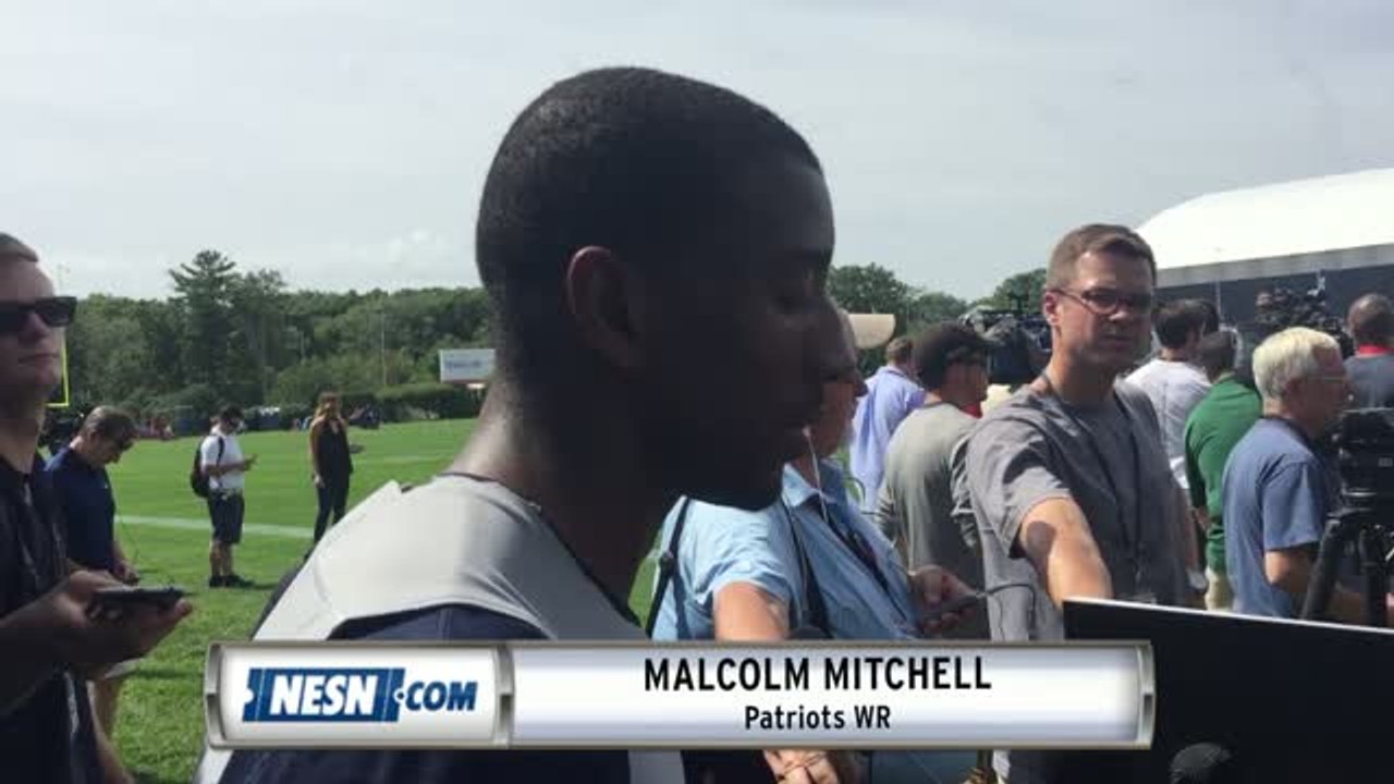 Malcolm Mitchell Says He Still Got Good Work In On Lower Practice Fields