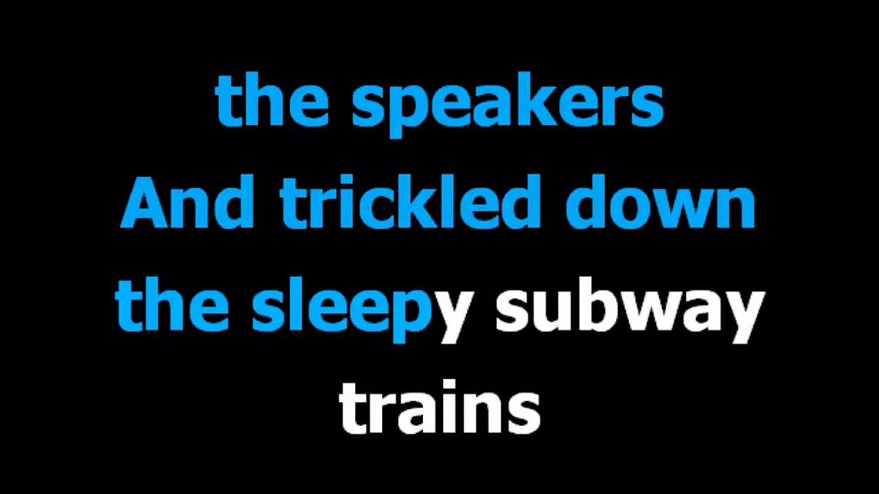 We all fall in love sometimes  - Elton John -  Karaoke  - Lyrics