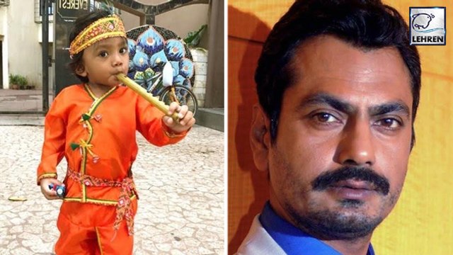 Nawazuddin Siddiqui's Son Dressed Like Lord Krishna On The Event Of Janamashtami