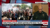 Charlottesville police chief defends response to white nationalist rally violence (entire remarks)