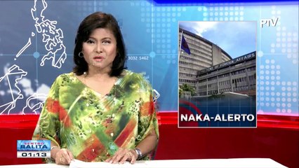 Guam, inilagay sa alert level 1 ng DFA