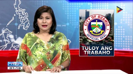 Trabaho sa Ozamiz City, tuloy pa rin ayon sa DILG