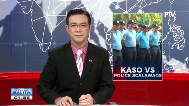 PNP-CITF, nagsimula na sa pagsasampa ng kaso vs police scalawags