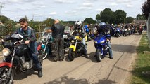 Les motards sont arrivés en masse à La Madone