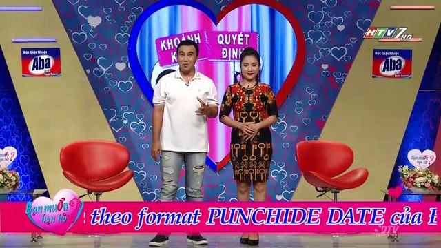 Bạn Muốn Hẹn Hò HTV7 (14/08/2017) - MC : Quyền Linh,Cát Tường