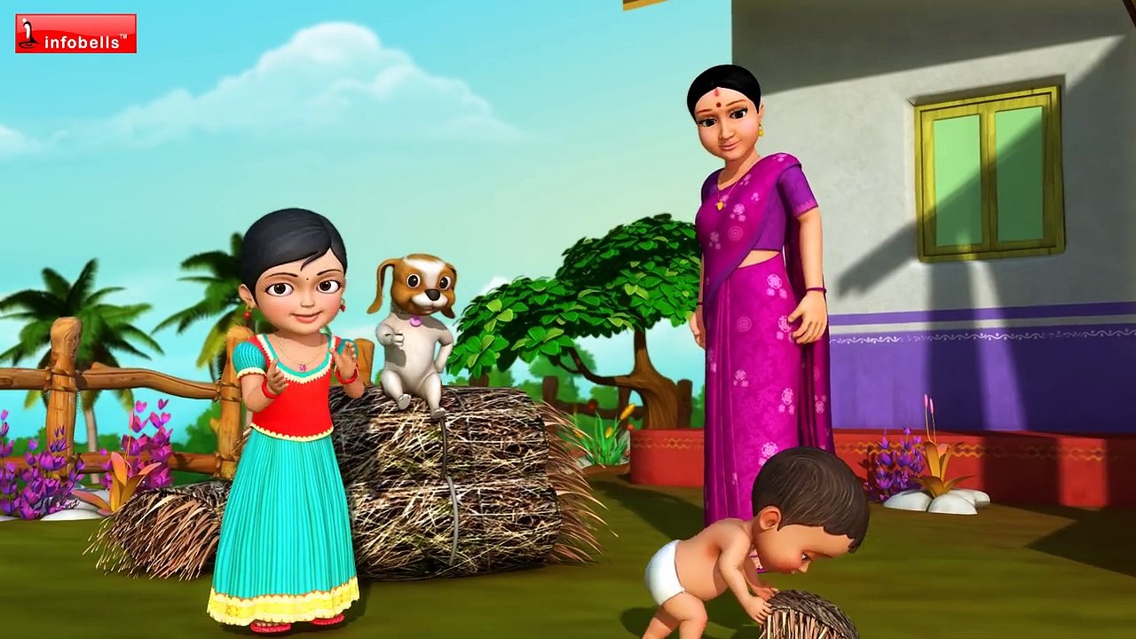 உழவுத் தொழில் | Tamil Rhymes for Children | Infobells