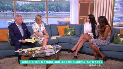 Chloe Khan Feels Her Second Nose Job Has Left Her Disfigured | This Morning