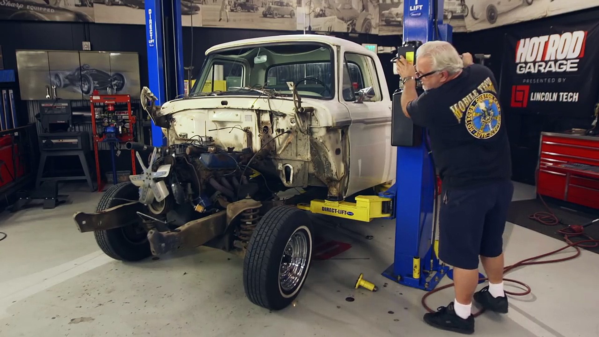 Ford Truck Cop Car Body Swap Hot Rod Garage Ep 49 Video