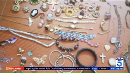 LAPD Detectives Search for Owner of Gold Locket, Possibly from WWII-Era