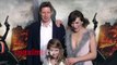 Milla Jovovich, Paul and Ever Anderson Resident Evil: The Final Chapter LA Premiere Red Ca
