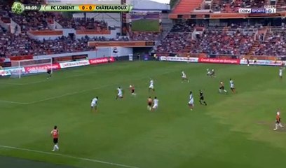1-0 Jimmy Cabot SUPER GOAL HD - Lorient 1-0 Chateauroux 14.08.2017