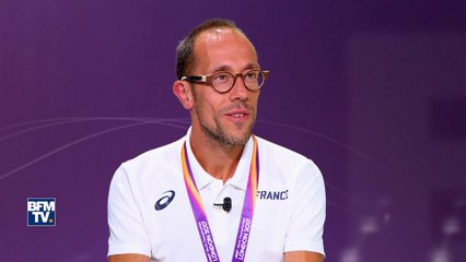 Pour Yohann Diniz, le monde présent pour les accueillir "fait chaud au cœur"