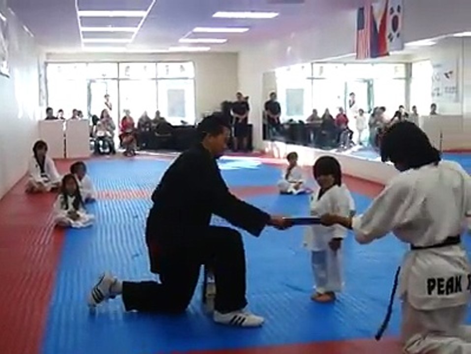 Amazing small boy kung fu master
