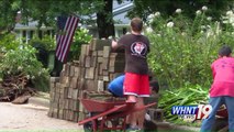 Boy Scout Troop Helps Elderly Residents With Flooding Clean Up