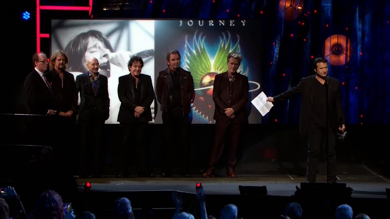 Journeys Steve Perry at Rock & Roll Hall of Fame 2017