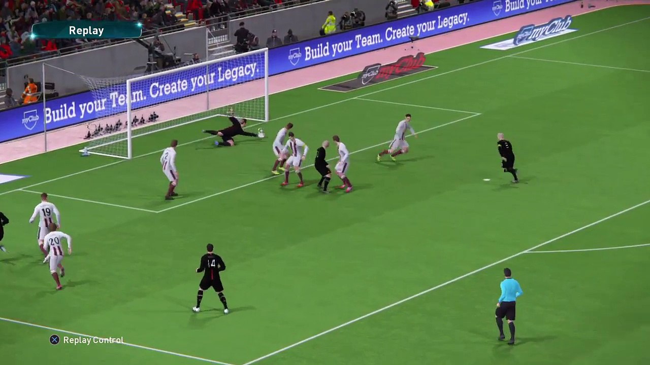 Denis Law Kung Fu Kick Goal | PES 2017