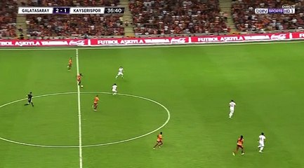 Bafetimbi Gomis GOAL HD - Galatasaray 3-1 Kayserispor 14.08.2017