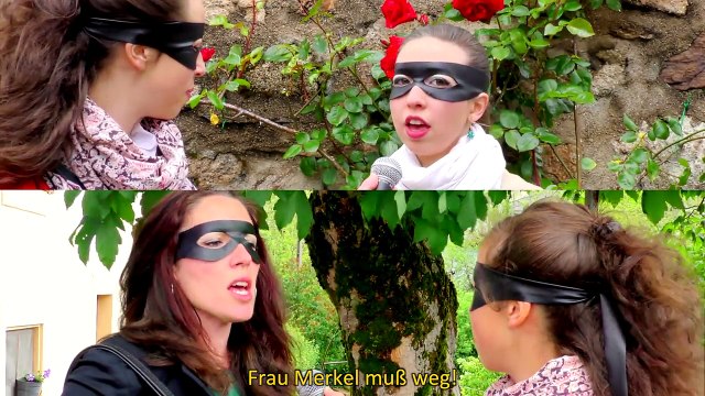 LES BRIGANDES - Merkel muß weg (Merkel dégage!)