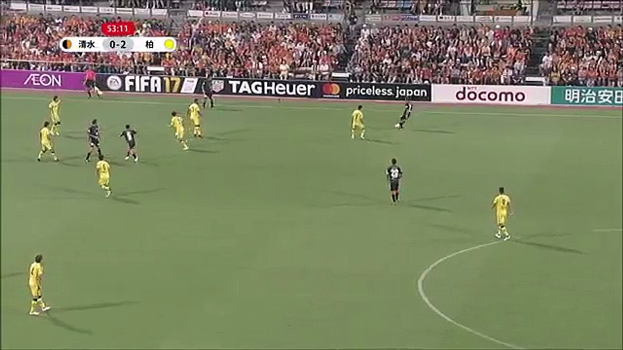 Shimizu 1:2 Kashiwa (Japanese J League. 13 August 2017)