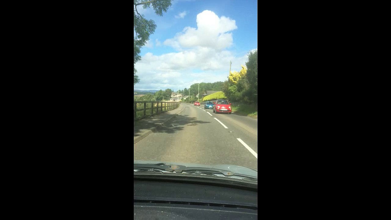 Arriving In Forfar Scotland