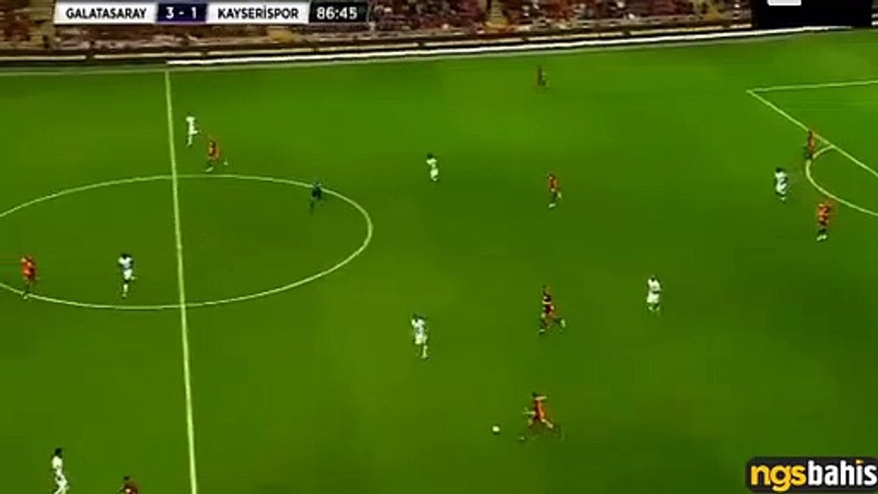 Bafétimbi Gomis GOAL HD - Galatasaray 4-1 Kayserispor 14.08.2017