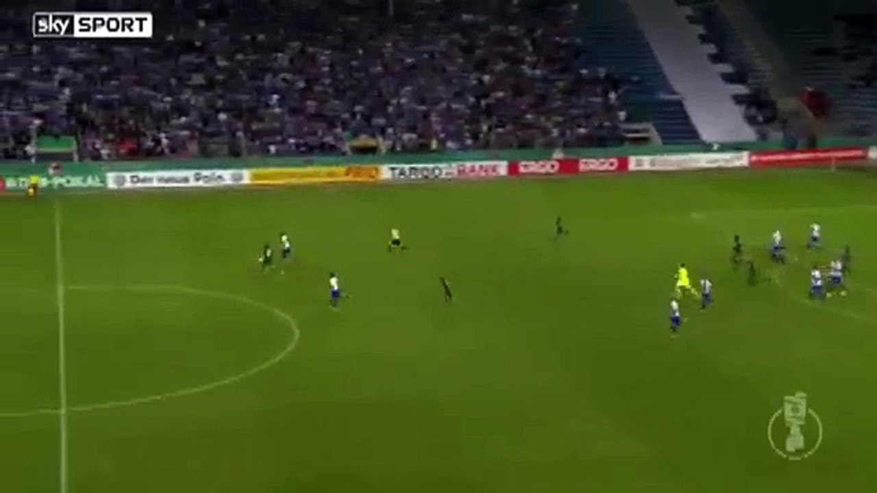 Magdeburg 2:0 Augsburg ( German DFB Pokal 13 August 2017)
