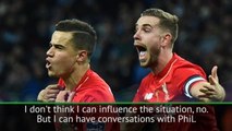 Henderson coy over Coutinho future