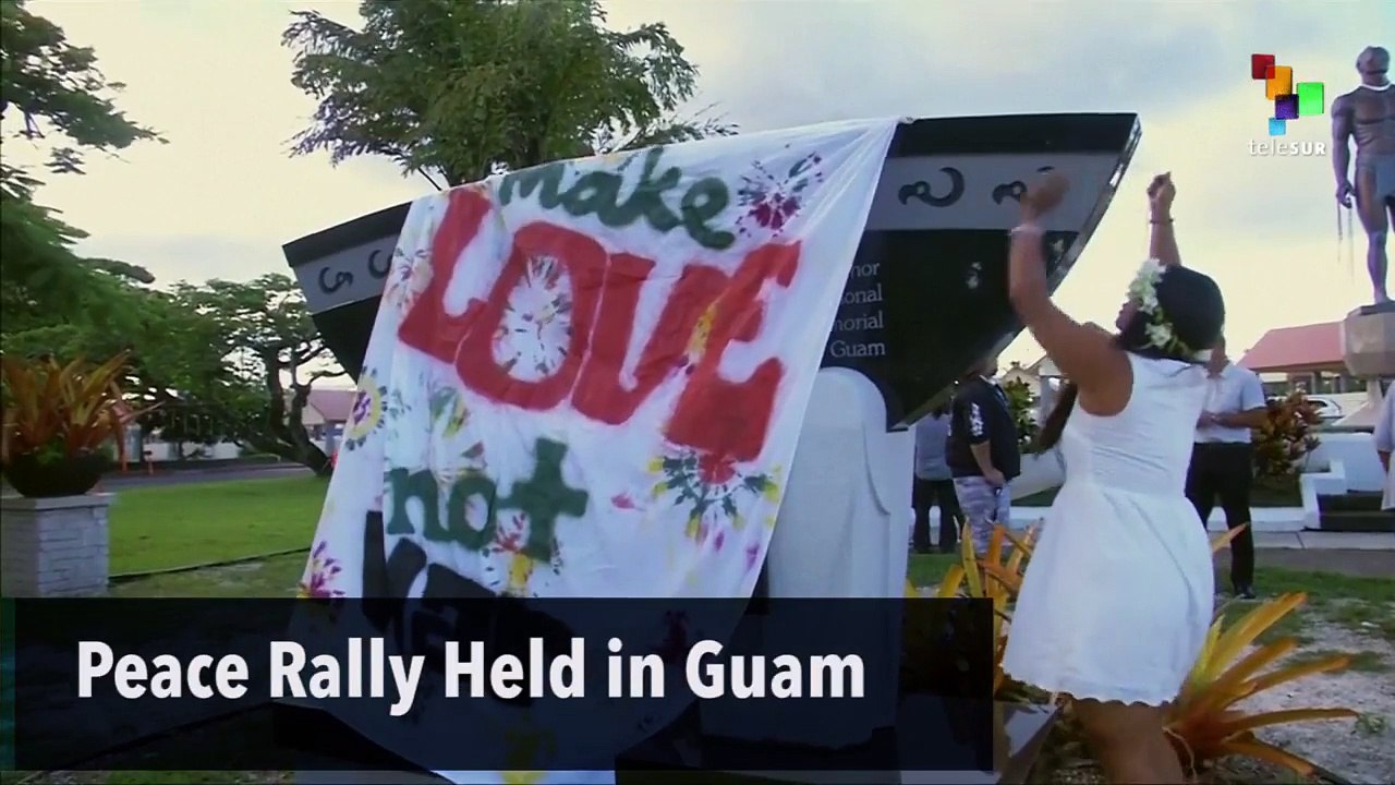 Peace Rally Held in Guam