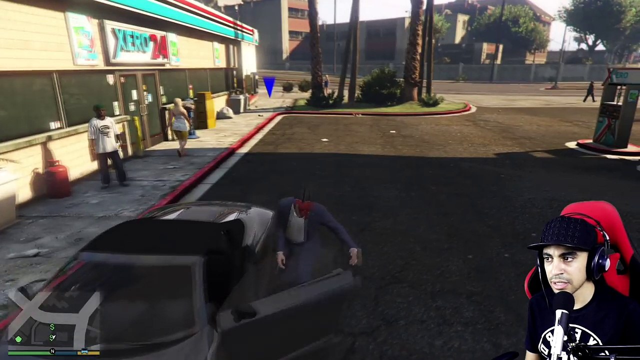 قراند 5: سرقة البنك  | اقوى عملية سرقة بنك و مطاردة ممتعة !!   | GTA V