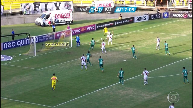 Vasco x Palmeiras (Campeonato Brasileiro 2017 20ª rodada) 1º Tempo