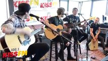 5 Seconds of Summer - She’s Kinda Hot [Acoustic] at 106.1 KISS FM in Seattle - July 24, 2015