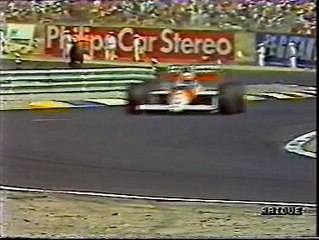 Gran Premio di Francia 1989: Ritiro di Boutsen e camera car di Patrese