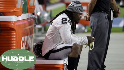 Download Video: Marshawn Lynch REFUSES to Stand for the National Anthem -The Huddle