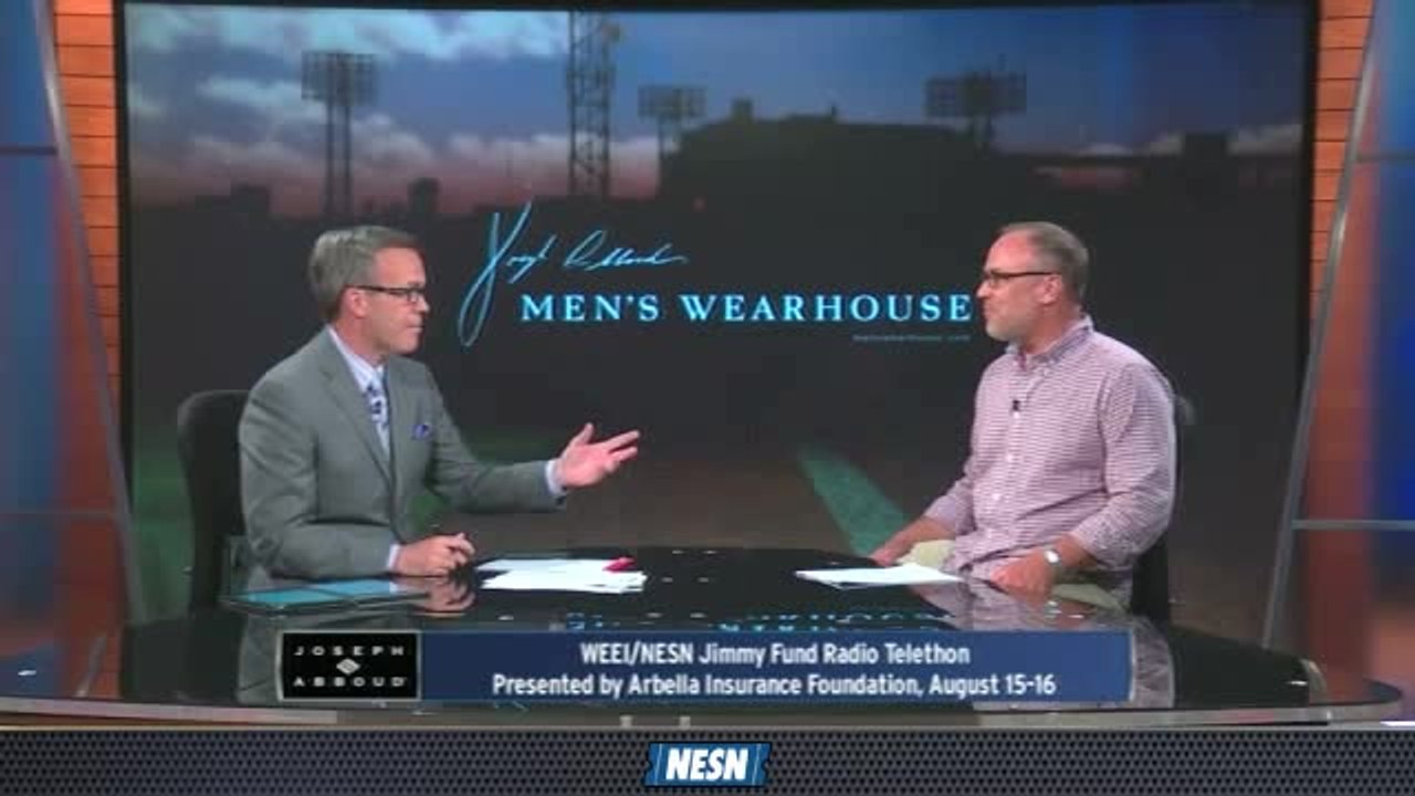 Red Sox First Pitch: Tom Caron Sits Down With Dana-Farber Patient Rich Murphy