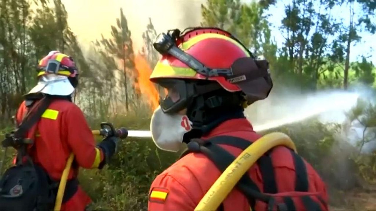 EU firefighters drafted in to aid Portuguese ef...