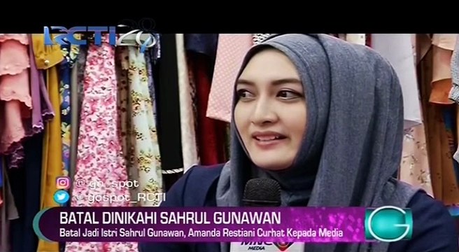 Batal Nikah, Calon Istri Sahrul Gunawan Curhat