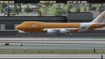 Prepar3d V4 PMDG 747 QOTSII Departure KLAX