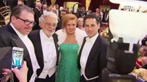 Anna Netrebko/Placido Domingo/J.D Florez beim Wiener Philharmonikerball 2017