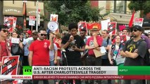 Vigils & protests swell across US in wake of Charlottesville tragedy