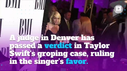 Taylor Swift wins $1 groping case