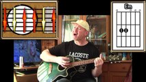 Say Hello, Wave Goodbye Soft Cell Acoustic Guitar Lesson (easy ish) (detune by 1 fret)