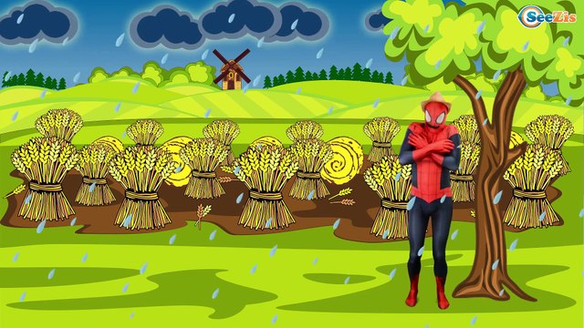 Old MacDonald Had A Farm by Spiderman | Nursery Rhymes & Kids Songs Collection