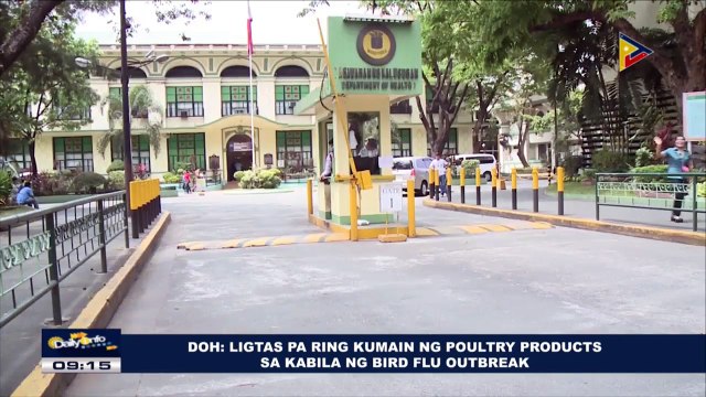 DOH: Ligtas pa ring kumain ng poultry products sa kabila ng bird flu outbreak