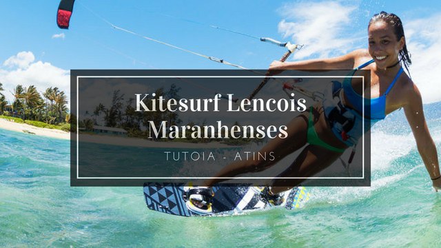 kitesurf dans le nordeste du Bresil Tutoia Atins
