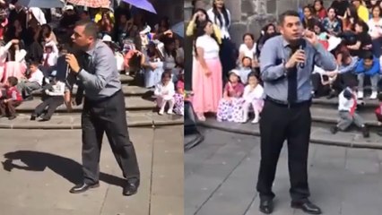 Evangelismo de fuego en la plaza grande 13/08/2017 - Hugo Albornoz